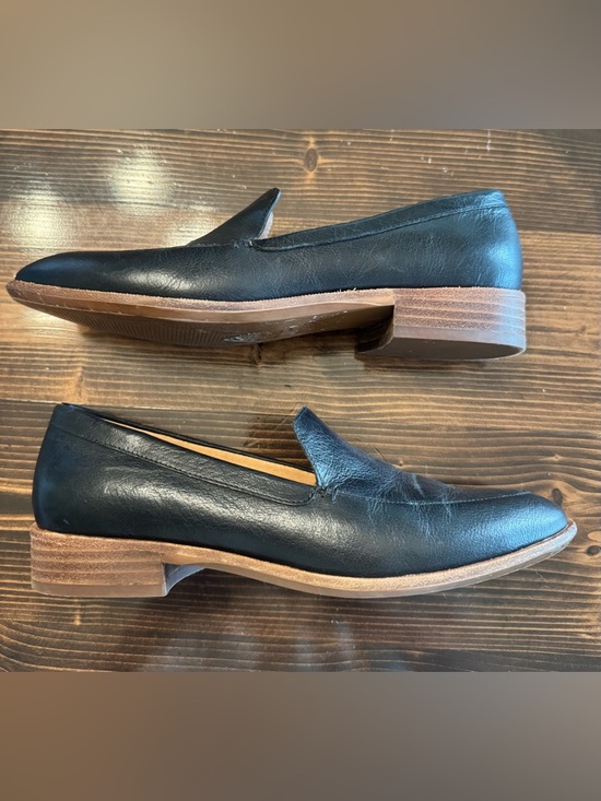 Madewell Shoes - Madewell Women’s Black Leather Slip-On Loafers with Pointed Toe Size 7.5